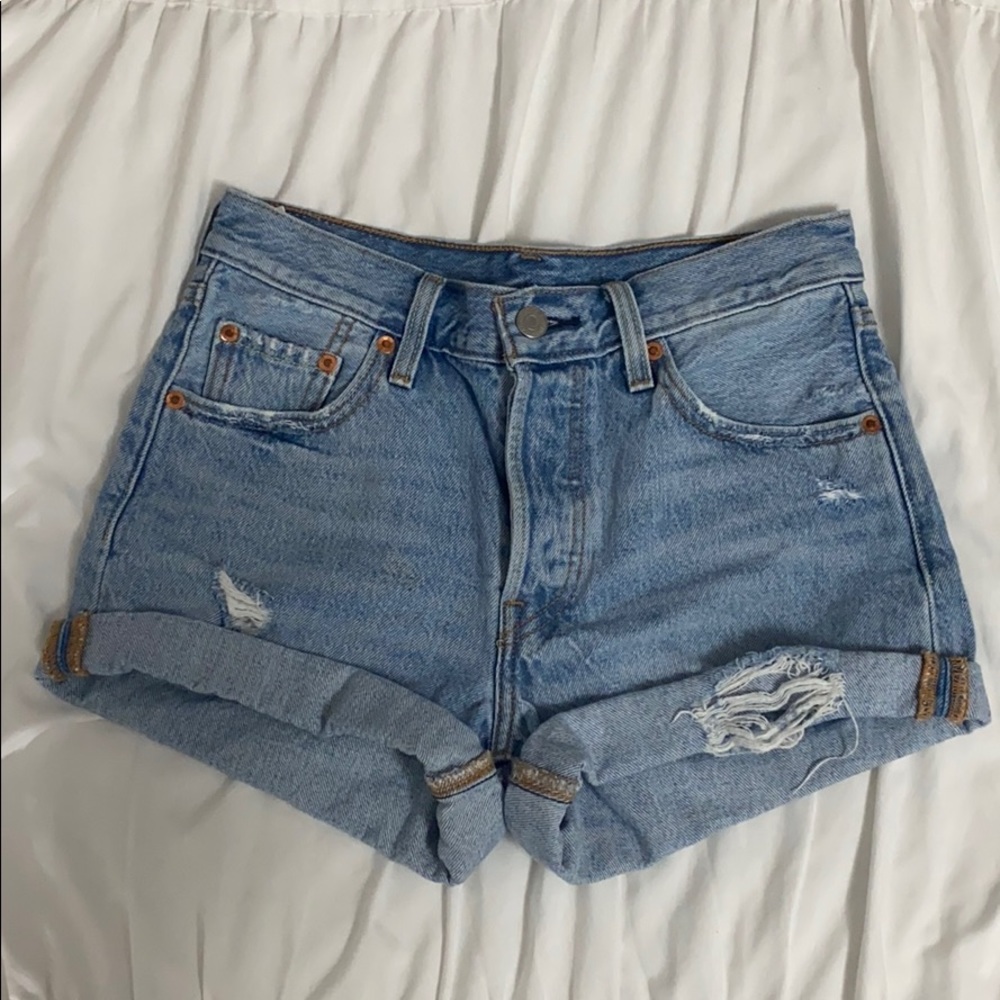 vintage 501 levi shorts